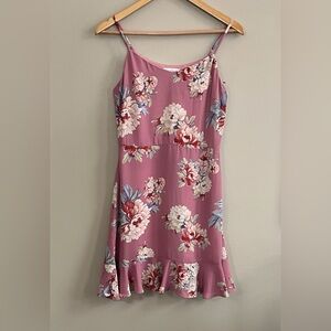 Vestique Queen of the Empire mini spaghetti strap dress in mauve size small